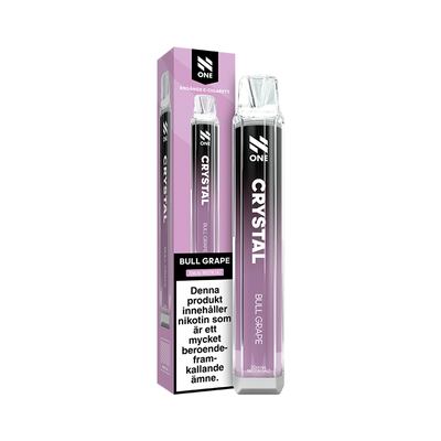 N One Crystal Engångs Vape - Bull Grape