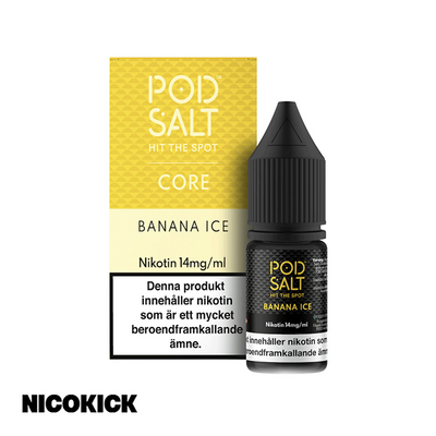 Pod Salt - Banana Ice (10ml E-juice)