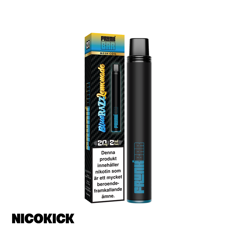 Frunk Bar Engångs Vape - Blue Razz Lemonade