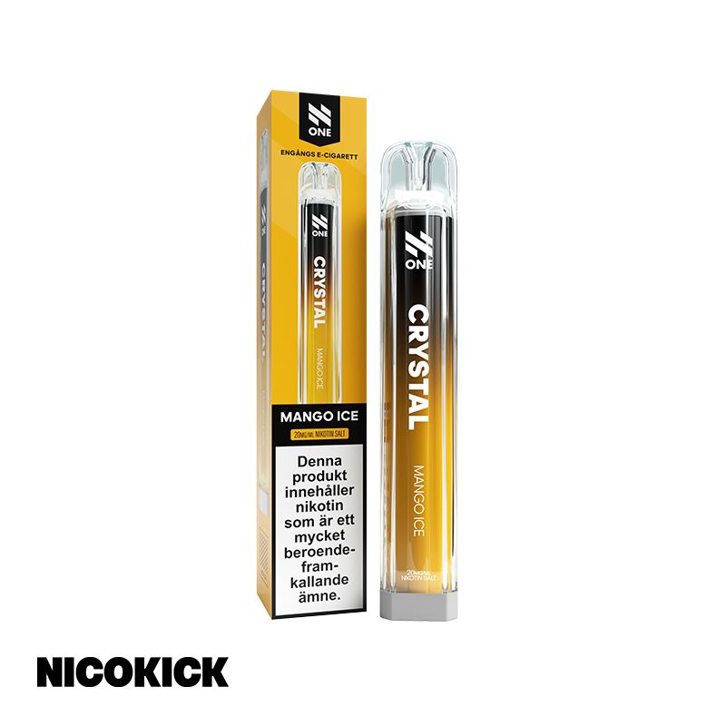 N One Crystal Engångs Vape - Mango Ice