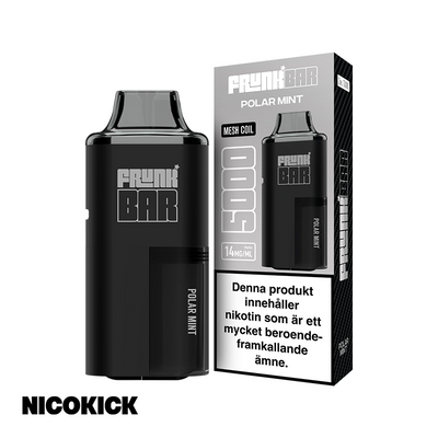 Frunk Bar 5000 Engångs Vape - Polar Mint