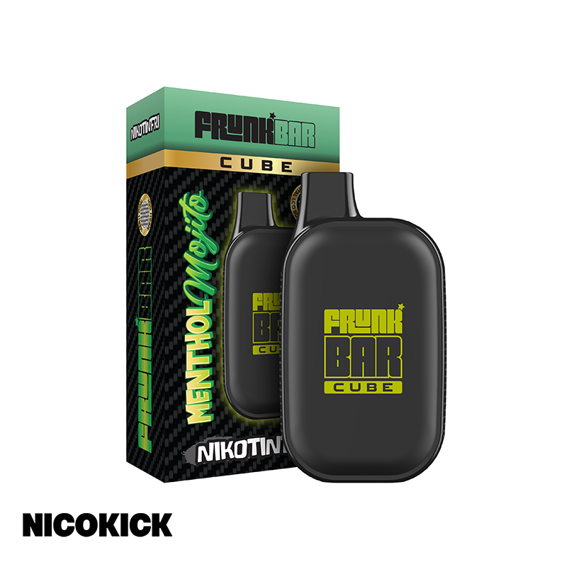 Frunk Bar Cube Zero Engångs Vape - Menthol Mojito