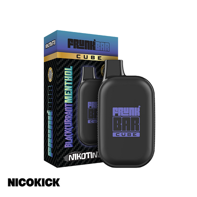 Frunk Bar Cube Zero Engångs Vape - Blackcurrant Menthol