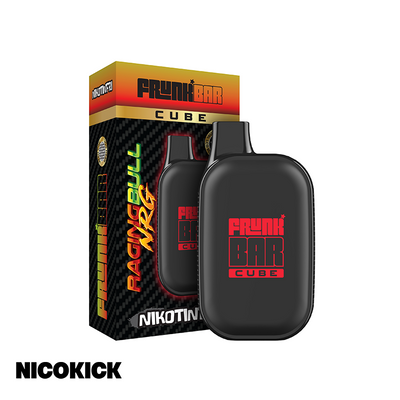 Frunk Bar Cube Zero Engångs Vape - Raging Bull NRG