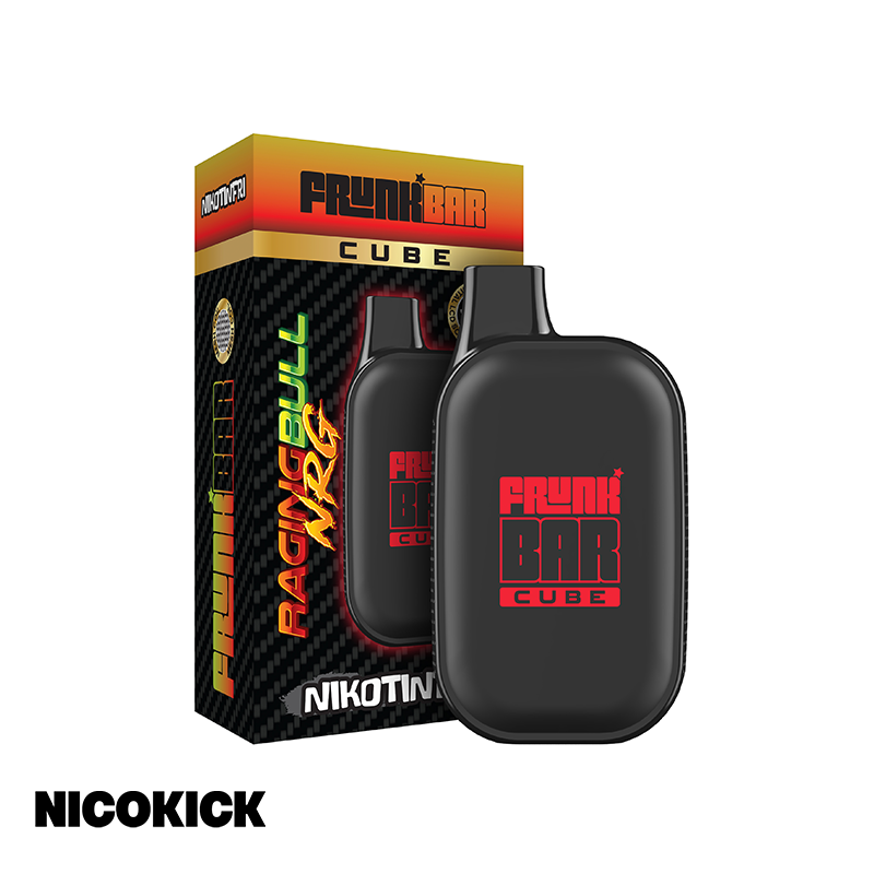 Frunk Bar Cube Zero Engångs Vape - Raging Bull NRG