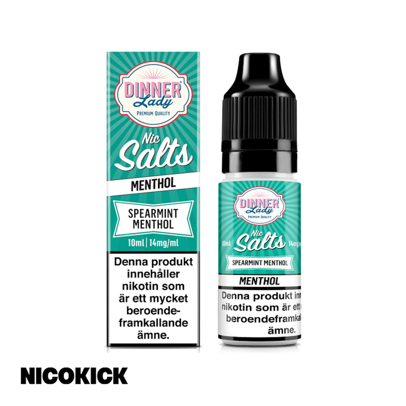 Dinner Lady - Spearmint Menthol (10ml E-juice)