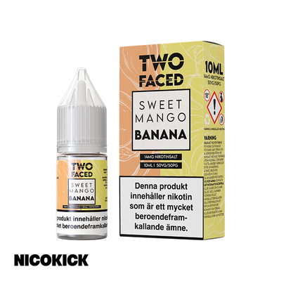 Two Faced - Sweet Mango Banana (10ml E-juice)