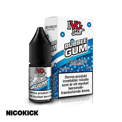 IVG Salts - Bubblegum (10ml E-juice)