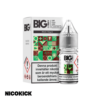 Big Tasty Salt - Lime Cola Libre (10ml E-juice)