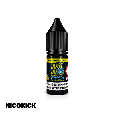 Just Juice - Kiwi & Cranberry on Ice (10ml E-juice)