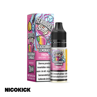 Seriously Salty - Blackcurrant Lemonade (10ml E-juice)