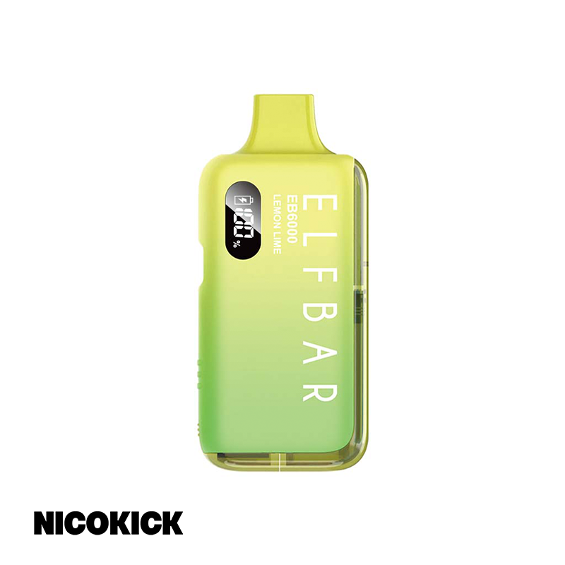 Elfbar 6K Engångs Vape - Lemon Lime