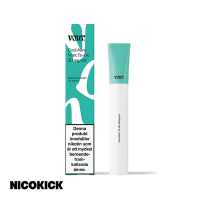 Vont To Go Engångs Vape - Cool Mint