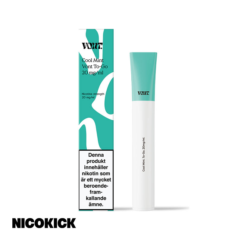 Vont To Go Engångs Vape - Cool Mint