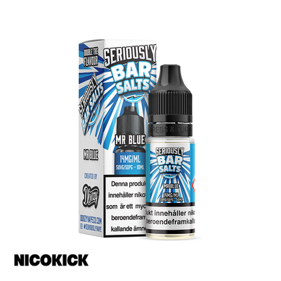 Seriously Bar Salts - Mr Blue (10ml E-juice)