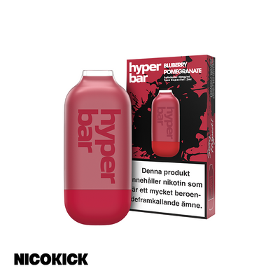 Hyper Bar Engångs Vape - Bluberry Pomegranate