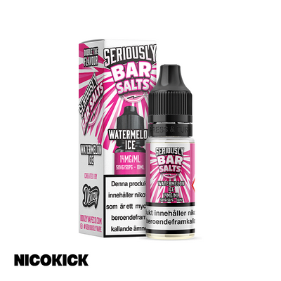 Seriously Bar Salts - Watermelon Ice (10ml E-juice)