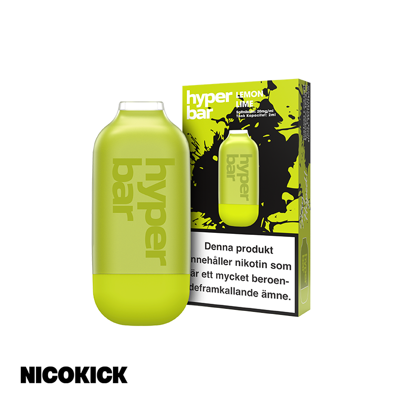 Hyper Bar Engångs Vape - Lemon Lime