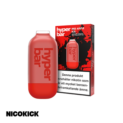 Hyper Bar Engångs Vape - Red Apple Ice