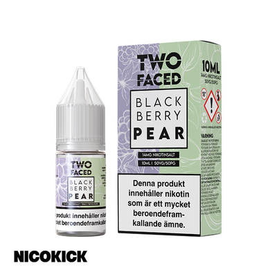 Two Faced - Blackberry Pear (10ml E-juice)
