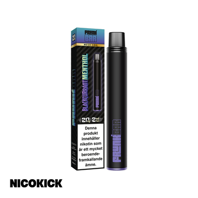 Frunk Bar Engångs Vape - Blackcurrant Menthol