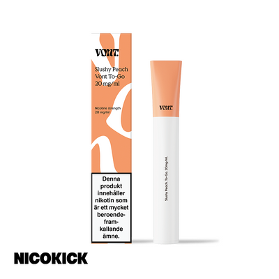 Vont To Go Engångs Vape - Slushy Peach