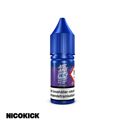 Just Juice Ice - Blackcurrant & Lime (10ml E-juice)