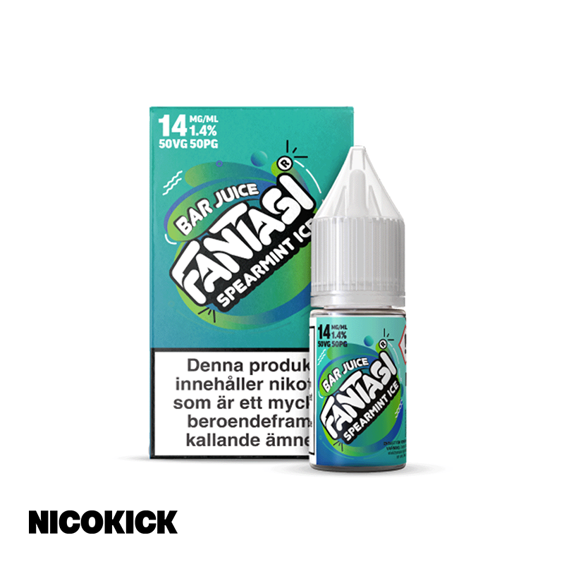 Fantasi Bar Salt - Spearmint Ice (10ml E-juice)