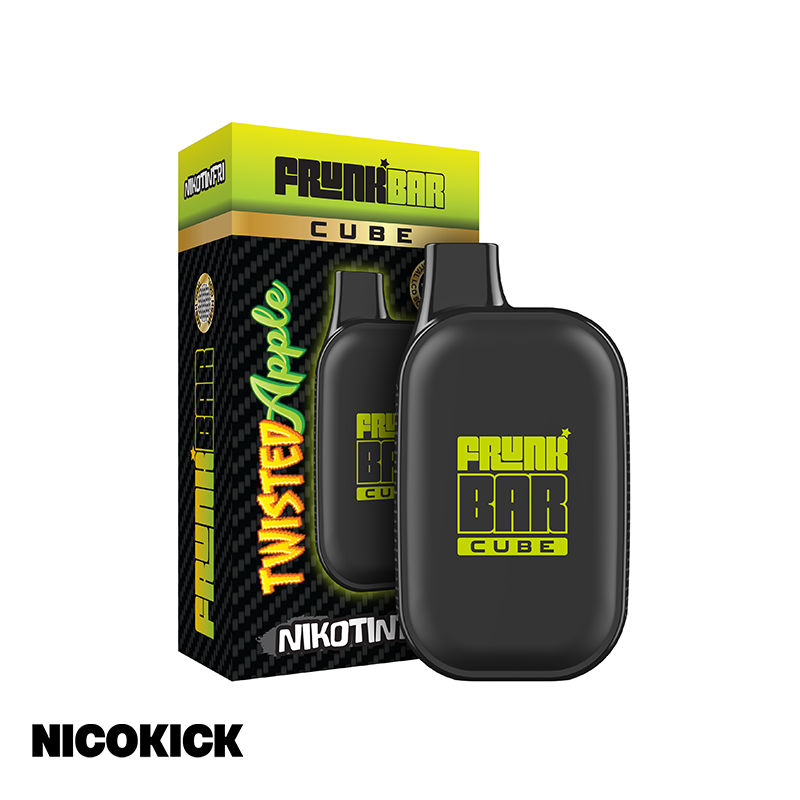 Frunk Bar Cube Zero Engångs Vape - Twisted Apple