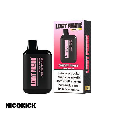 Lost Frunk Engångs Vape - Cherry Frost