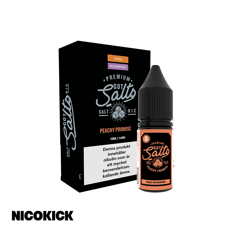 Got Salts - Peachy Promise (10ml E-juice)