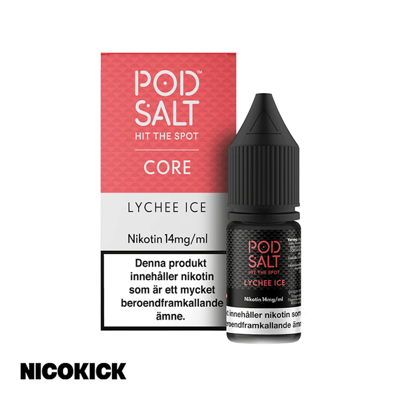 Pod Salt - Lychee Ice (10ml E-juice)