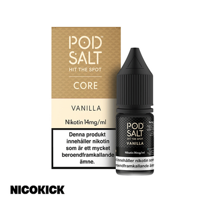 Pod Salt - Vanilla (10ml E-juice)
