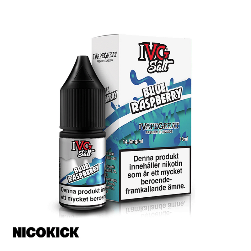 IVG Salts - Blue Raspberry (10ml E-juice)