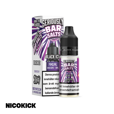 Seriously Bar Salts - Black Ice (10ml E-juice)