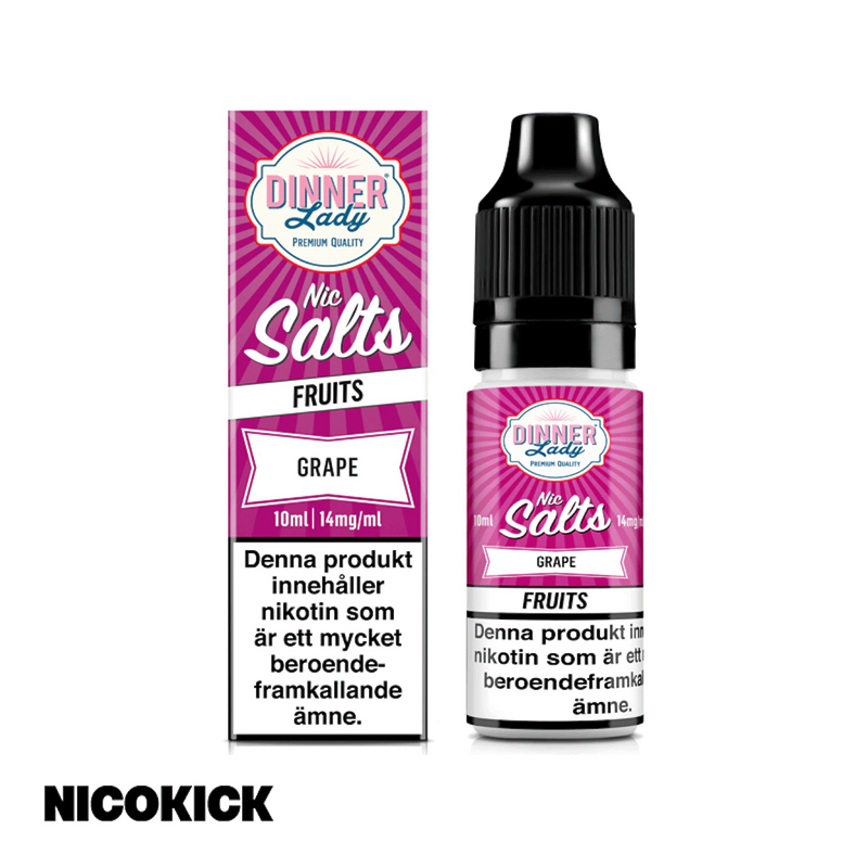 Dinner Lady - Grape (10ml E-juice)