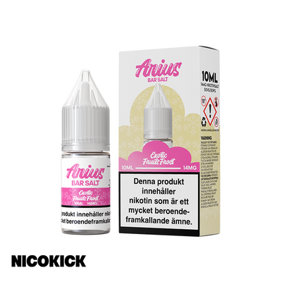 Arius Bar Salt - Exotic Fruits Frost (10ml E-juice)