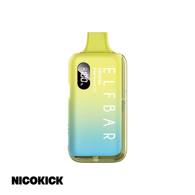 Elfbar 6K Engångs Vape - Pineapple Ice