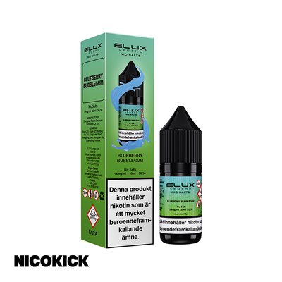 Elux Legends - Blueberry Bubblegum (10ml E-juice)