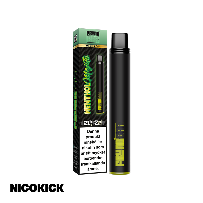 Frunk Bar Engångs Vape - Menthol Mojito