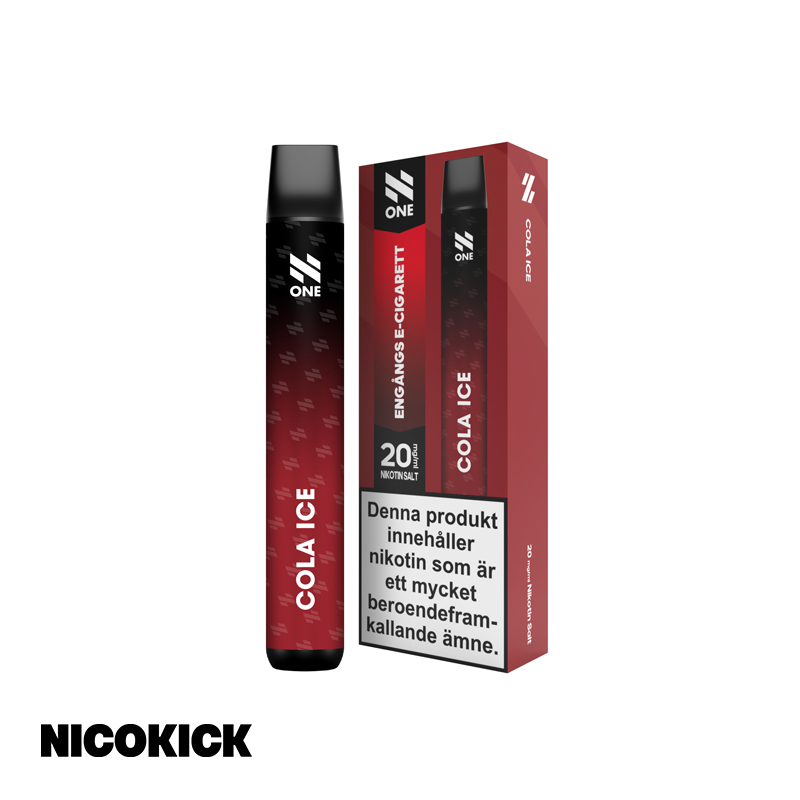 N One Engångs Vape - Cola Ice