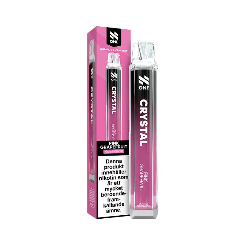 N One Crystal Engångs Vape - Pink Grapefruit