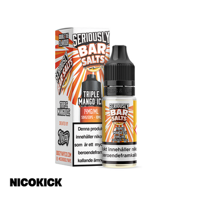 Seriously Bar Salts - Triple Mango (10ml E-juice)
