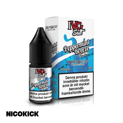 IVG Salts - Peppermint Breeze Chew (10ml E-juice)