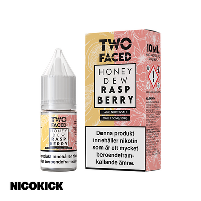 Two Faced - Honeydew Raspberry (10ml E-juice)