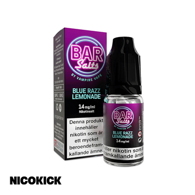 Bar Salts - Blue Razz Lemonade (10ml E-juice)
