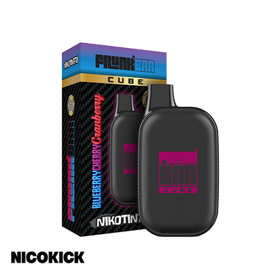 Frunk Bar Cube Zero Engångs Vape - Blueberry Cherry Cranberry