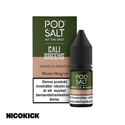 Pod Salt Fusion - Amnesia Mango (10ml E-juice)