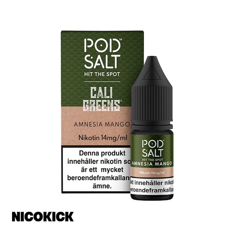 Pod Salt Fusion - Amnesia Mango (10ml E-juice)