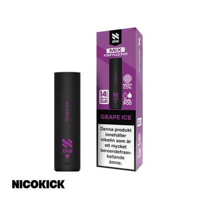 N One 6in1 Pod - Grape Ice